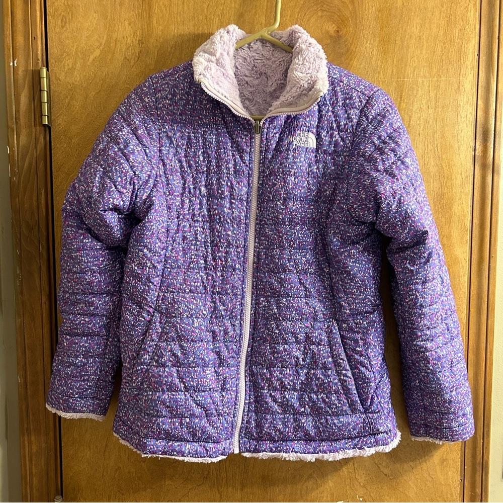 The North Face Purple Kids Puffer Jacket